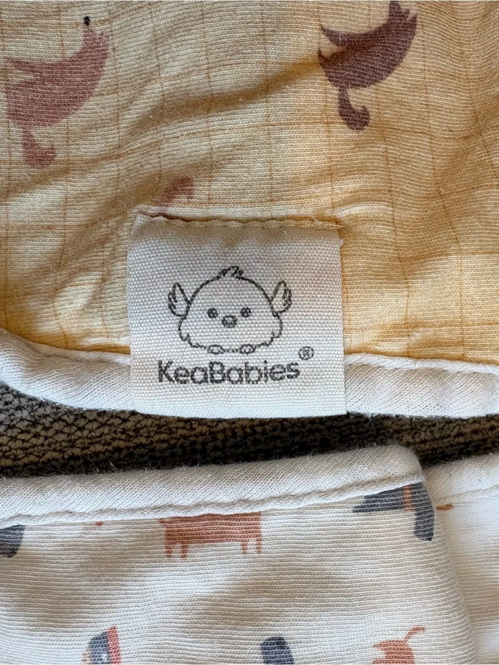KeaBabies 100% Cotton baby bibs, cats and dogs
